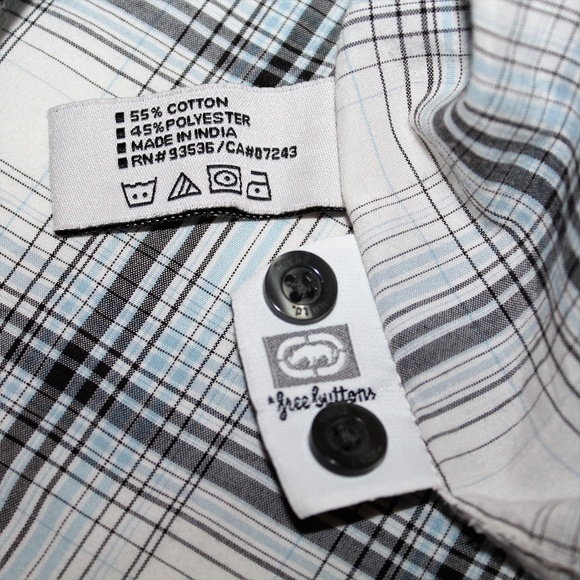 Ecko Unltd Plaid Button Down - Picture 5 of 5